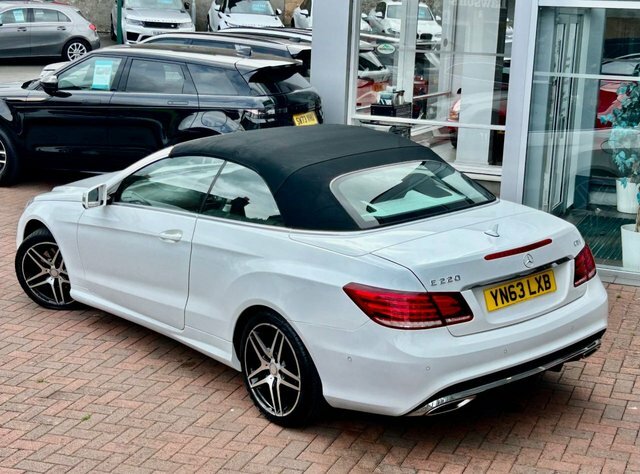 Mercedes-Benz E Class 2.1 E220 Cdi Amg Sport Cabriolet G-tronic Euro 5 White #9