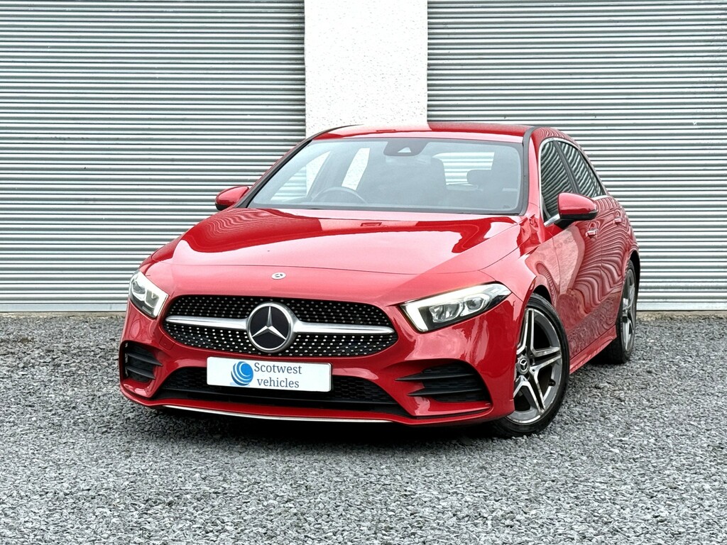 Mercedes-Benz A Class 1.5 A180d Amg Line 2018 SK68FXY Red #5