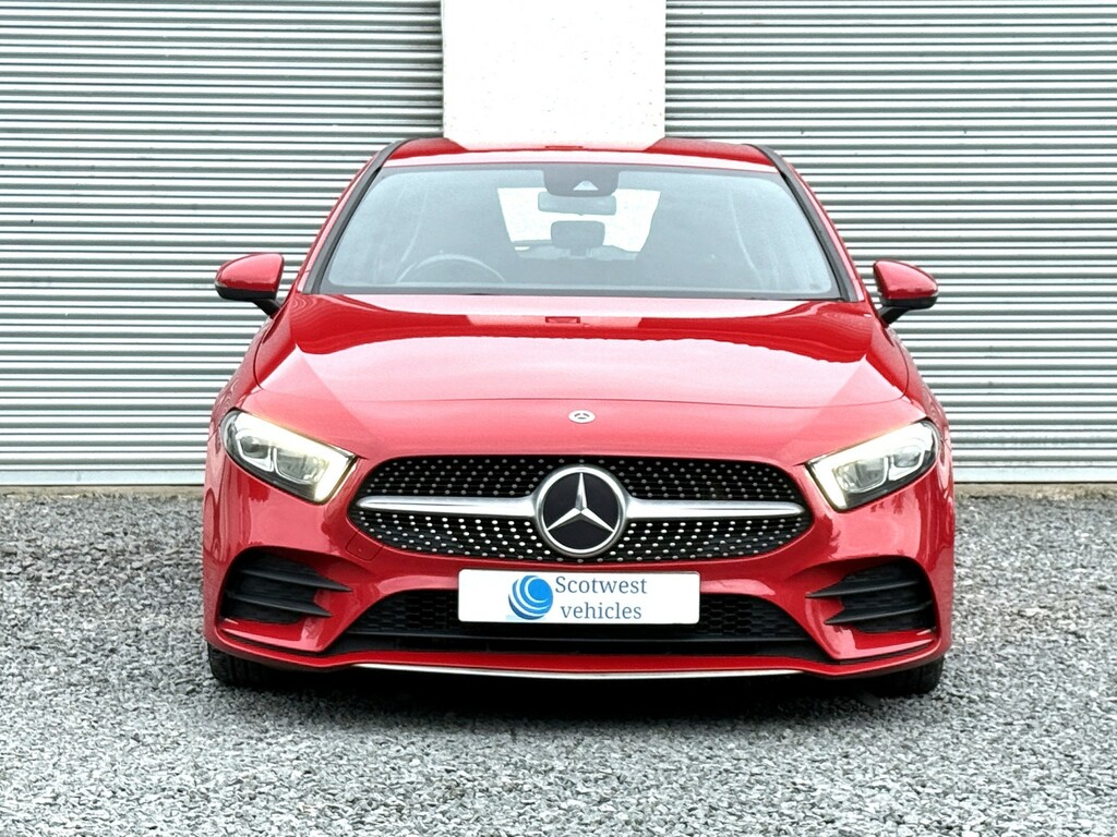 Mercedes-Benz A Class 1.5 A180d Amg Line 2018 SK68FXY Red #4