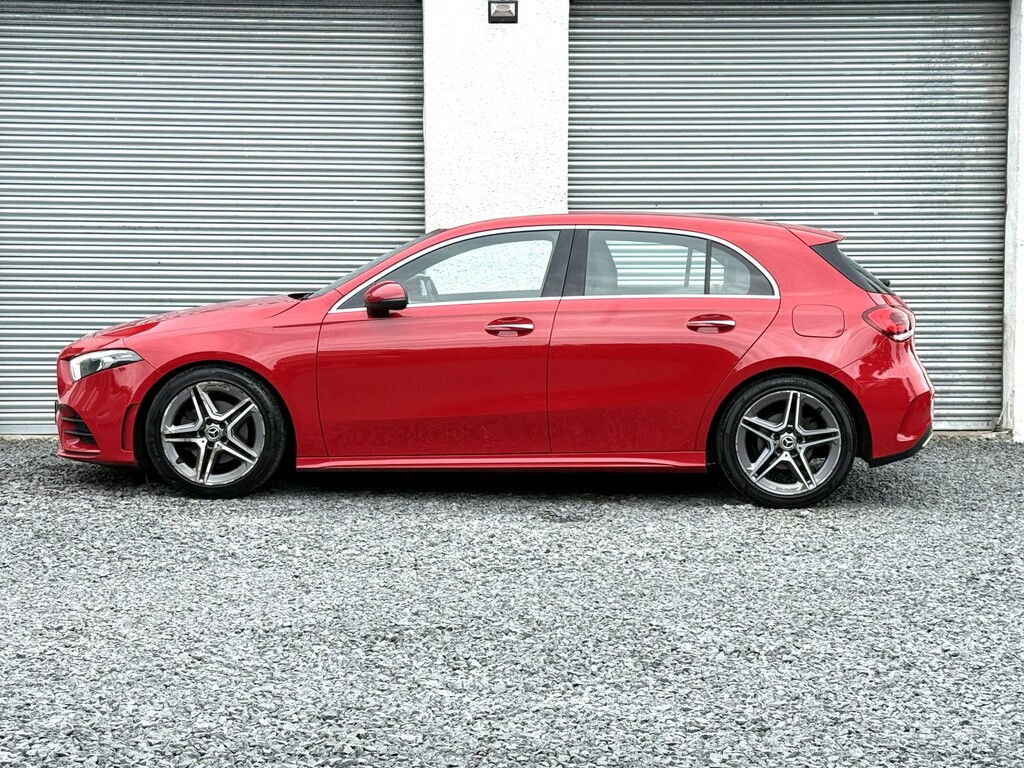 Mercedes-Benz A Class 1.5 A180d Amg Line 2018 SK68FXY Red #6