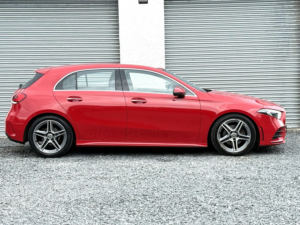 Mercedes-Benz A Class 1.5 A180d Amg Line 2018 SK68FXY Red #2