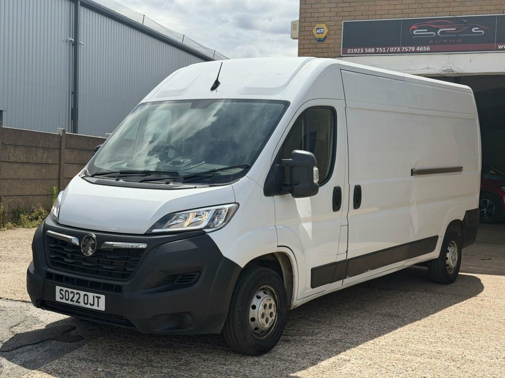 Vauxhall Movano 2.2L Dynamic SO22OJT White #3