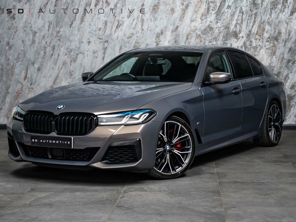 BMW 5 Series Saloon FP70FSG Grey #3