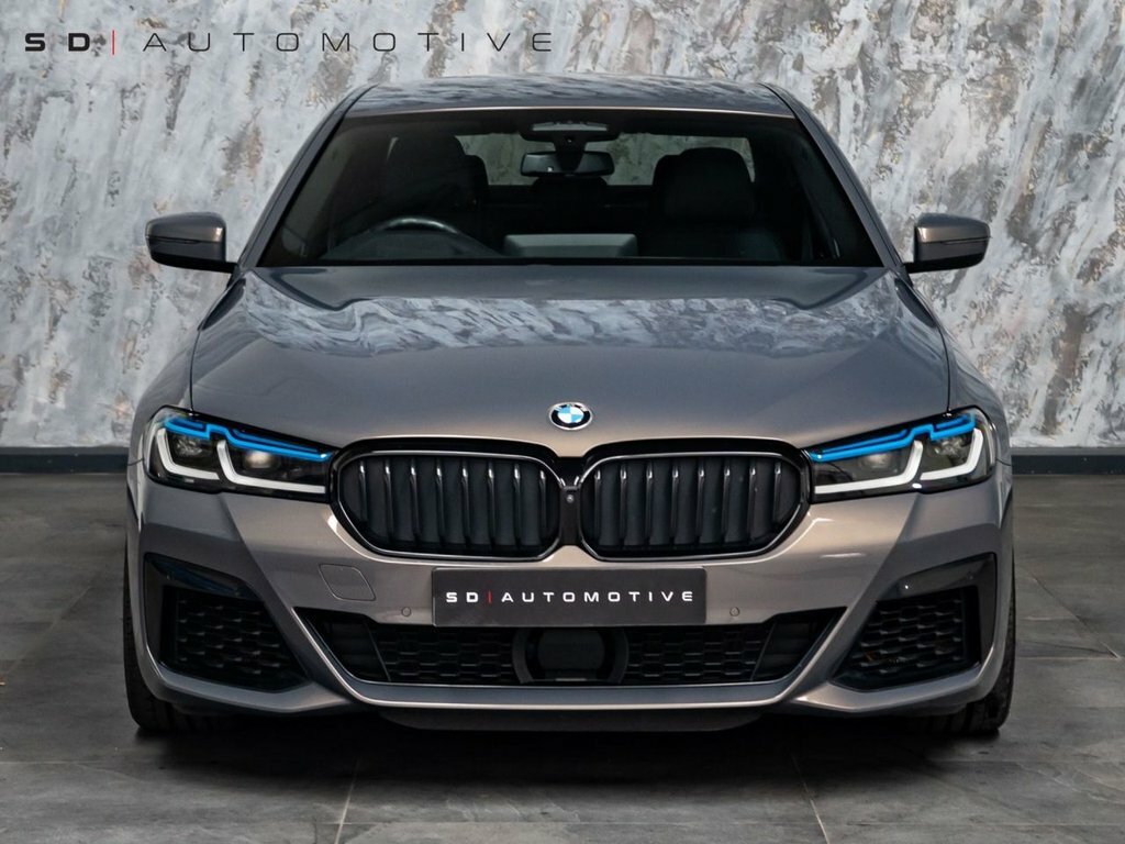 BMW 5 Series Saloon FP70FSG Grey #2