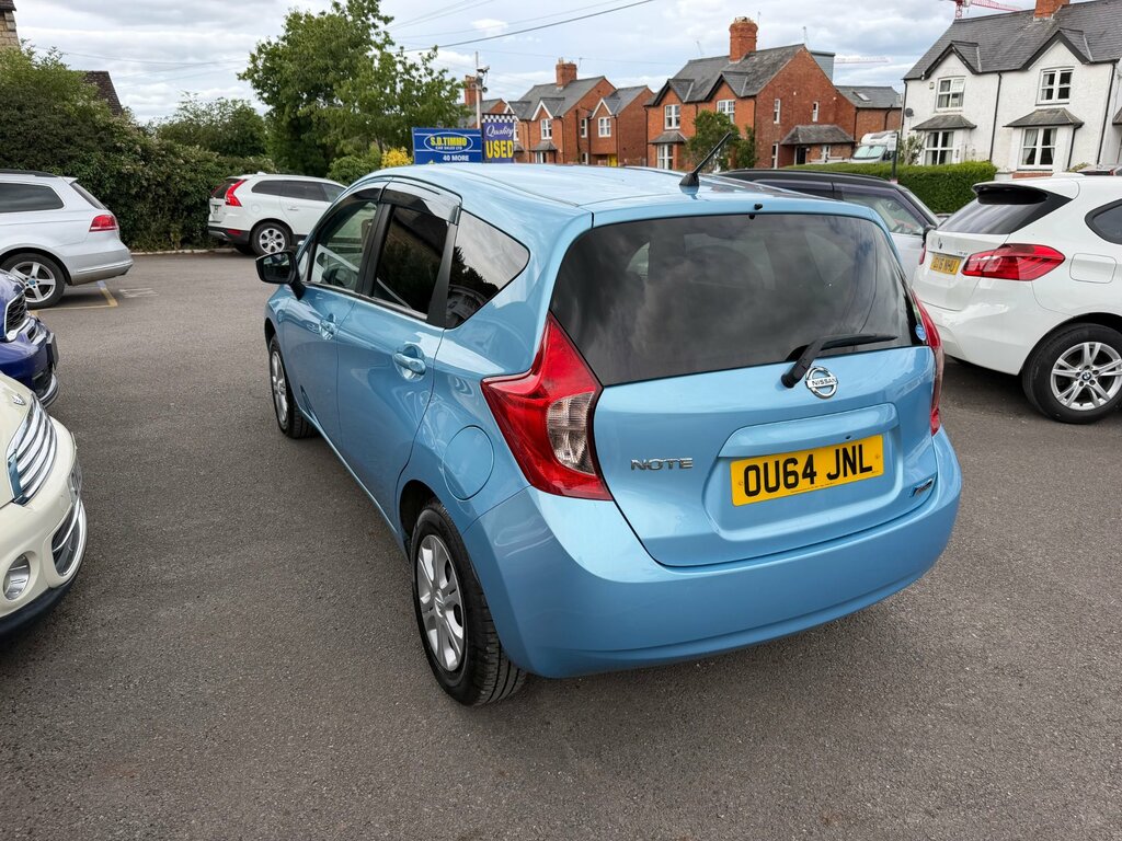 Nissan Note Hatchback Blue #4