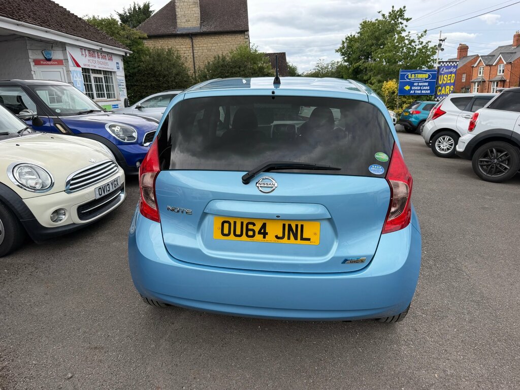 Nissan Note Hatchback Blue #5