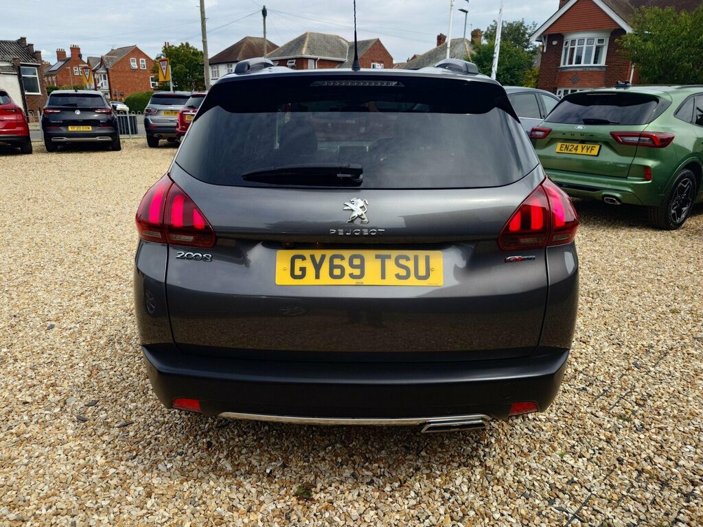 Peugeot 2008 1.2 Puretech Gt Line Eat Euro 6 Ss Grey #5