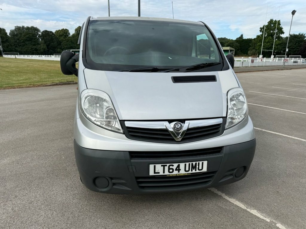 Vauxhall Vivaro 2.0 2700 Cdti Ecoflex Fwd L1 Silver #33