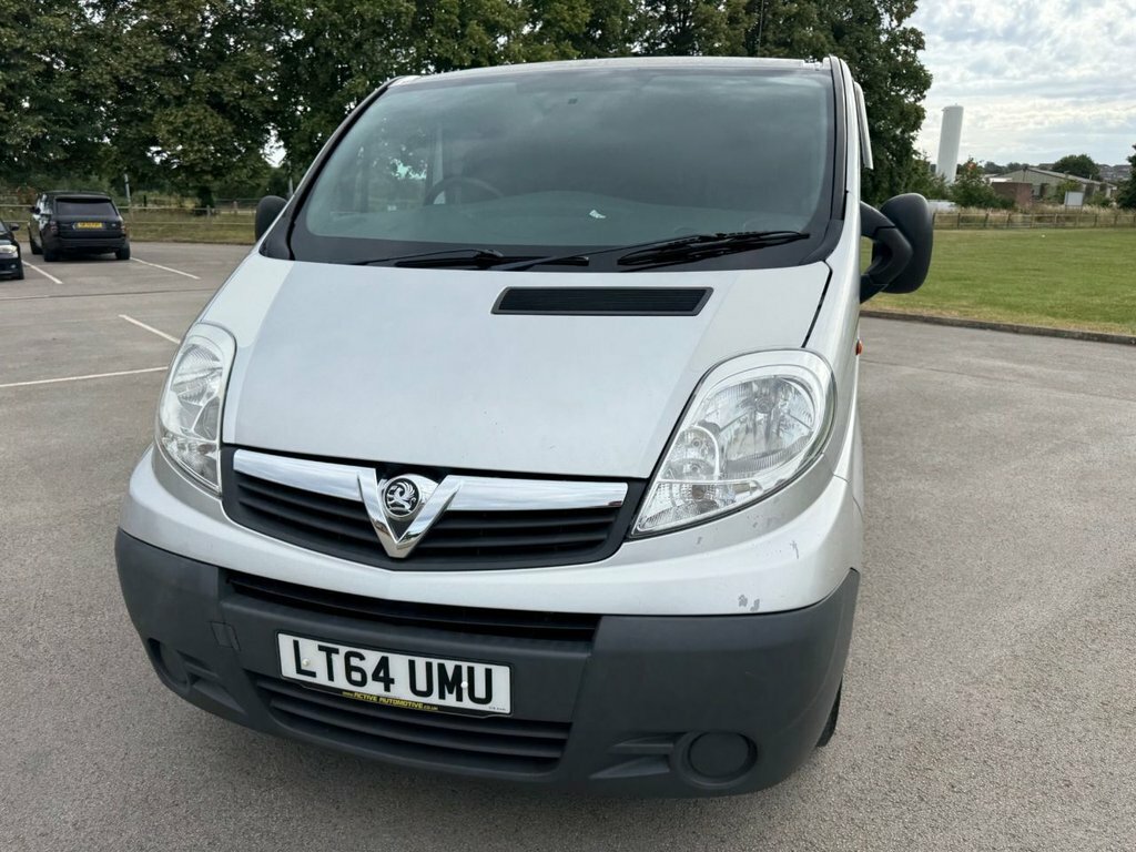 Vauxhall Vivaro 2.0 2700 Cdti Ecoflex Fwd L1 Silver #39