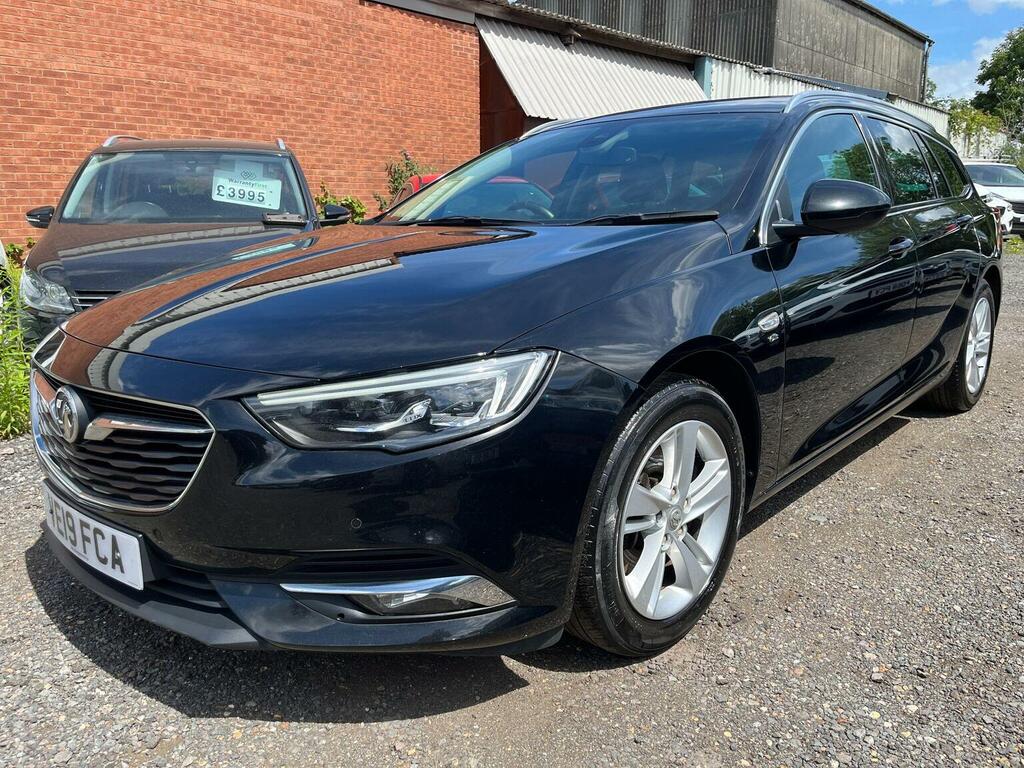 Vauxhall Insignia Estate 1.6 Turbo D Blueinjection Elite Nav Sports VE19FCA Black #3