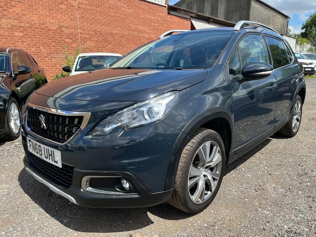Peugeot 2008 Suv 1.2 Puretech Gpf Allure Euro 6 Ss 2018 FN68UHL Grey #3