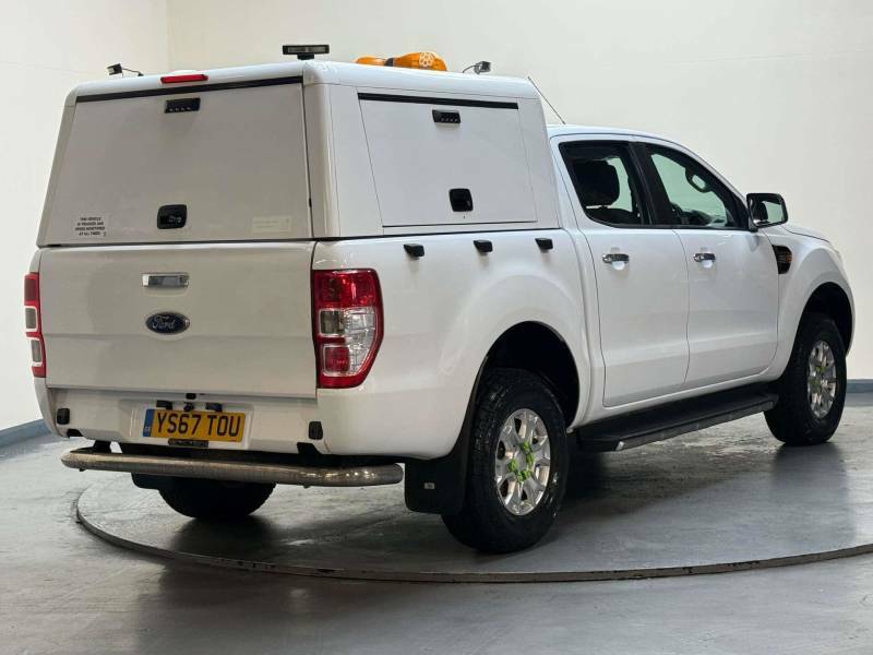 Ford Ranger 2.2 Ranger Xlt 4X4 Tdci 4Wd - 2018 67 YS67TOU White #4