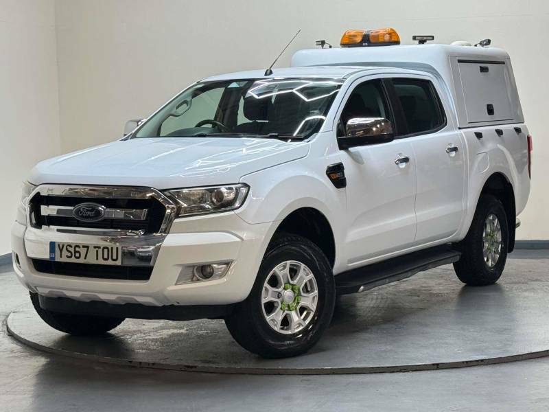 Ford Ranger 2.2 Ranger Xlt 4X4 Tdci 4Wd - 2018 67 YS67TOU White #2
