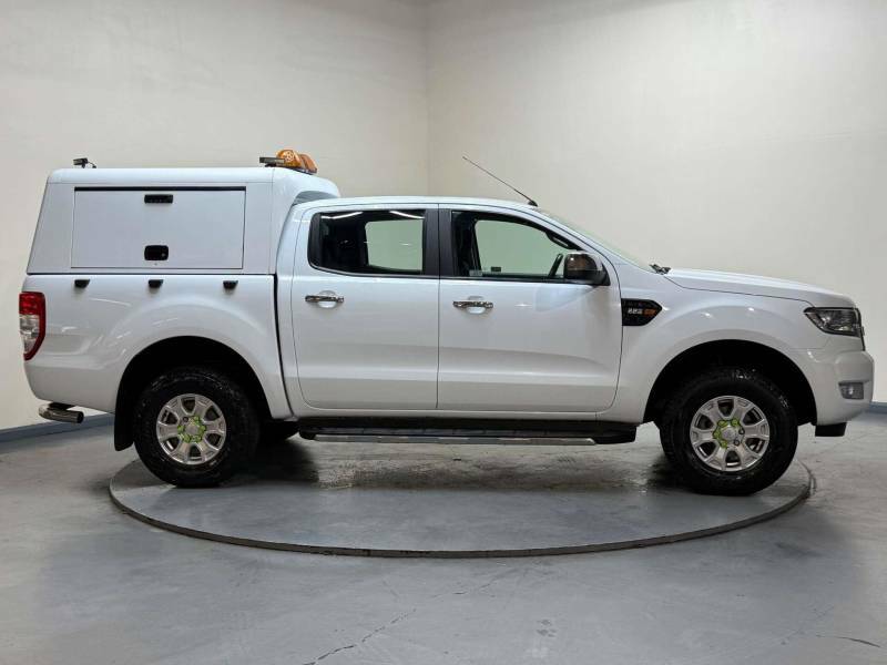 Ford Ranger 2.2 Ranger Xlt 4X4 Tdci 4Wd - 2018 67 YS67TOU White #3