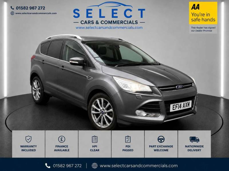 Ford Kuga 2.0 Tdci Titanium Suv Awd Euro 5 Black #1
