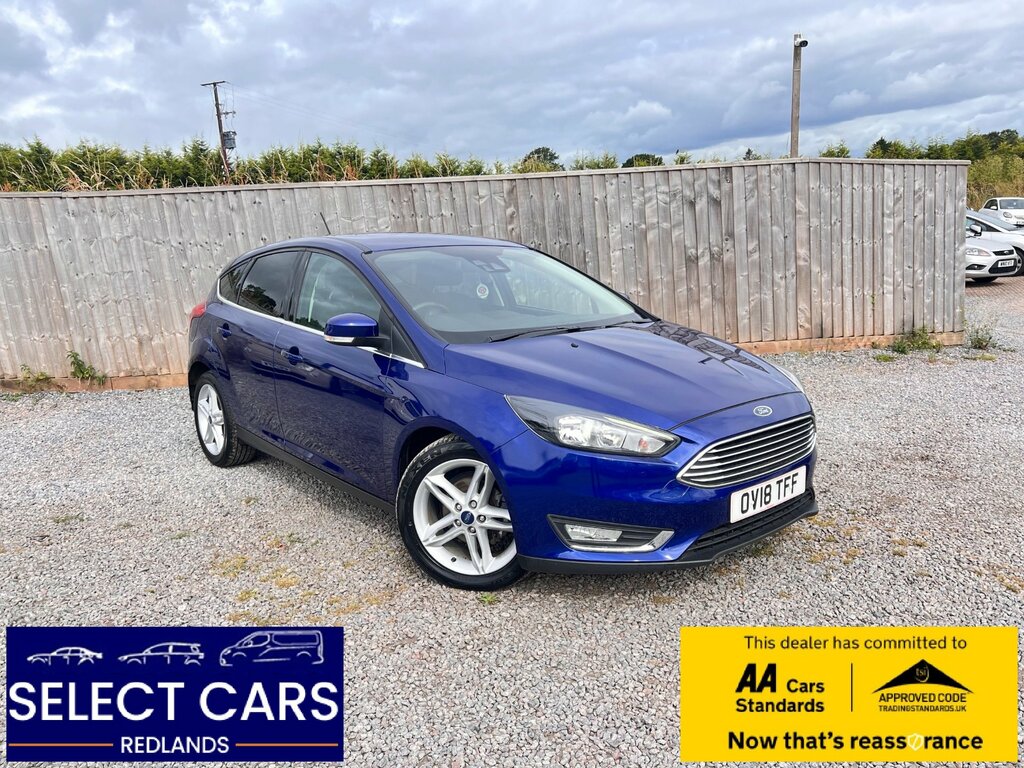 Ford Focus 1.5 Tdci Titanium Hatchback Euro Blue