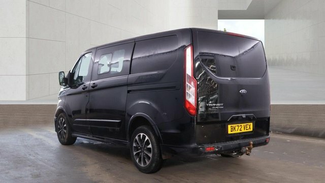 Ford Transit Custom 320 Ecoblue Sport Crew BK72VEX Black #3