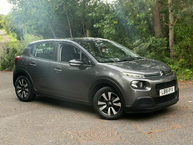 Citroen C3 2018 1.2 Puretech Feel Hatchback Grey