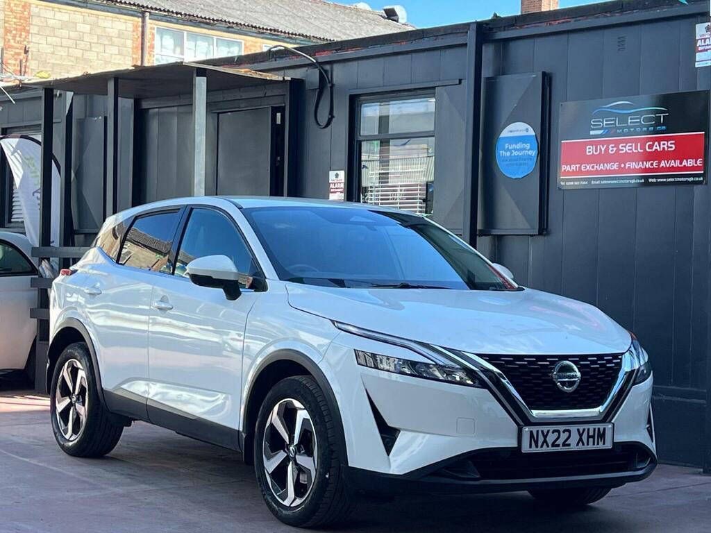 Nissan Qashqai 1.3 Dig-t Mhev N-connecta Xtron Euro 6 Ss White
