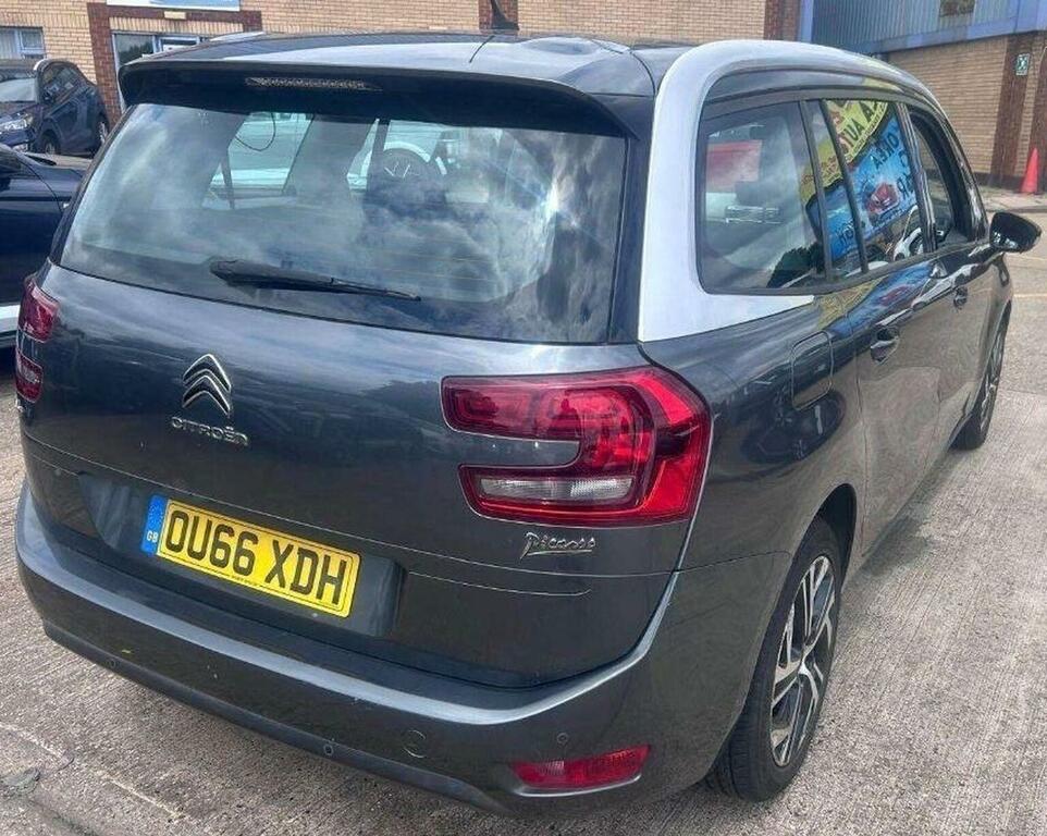 Citroen Grand C4 Picasso 1.6 Bluehdi Touch Edition Eat6 Euro 6 Ss Grey #4