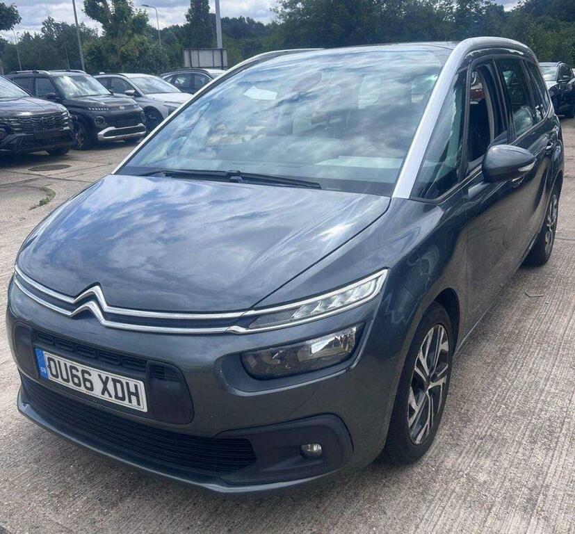 Citroen Grand C4 Picasso 1.6 Bluehdi Touch Edition Eat6 Euro 6 Ss Grey #2