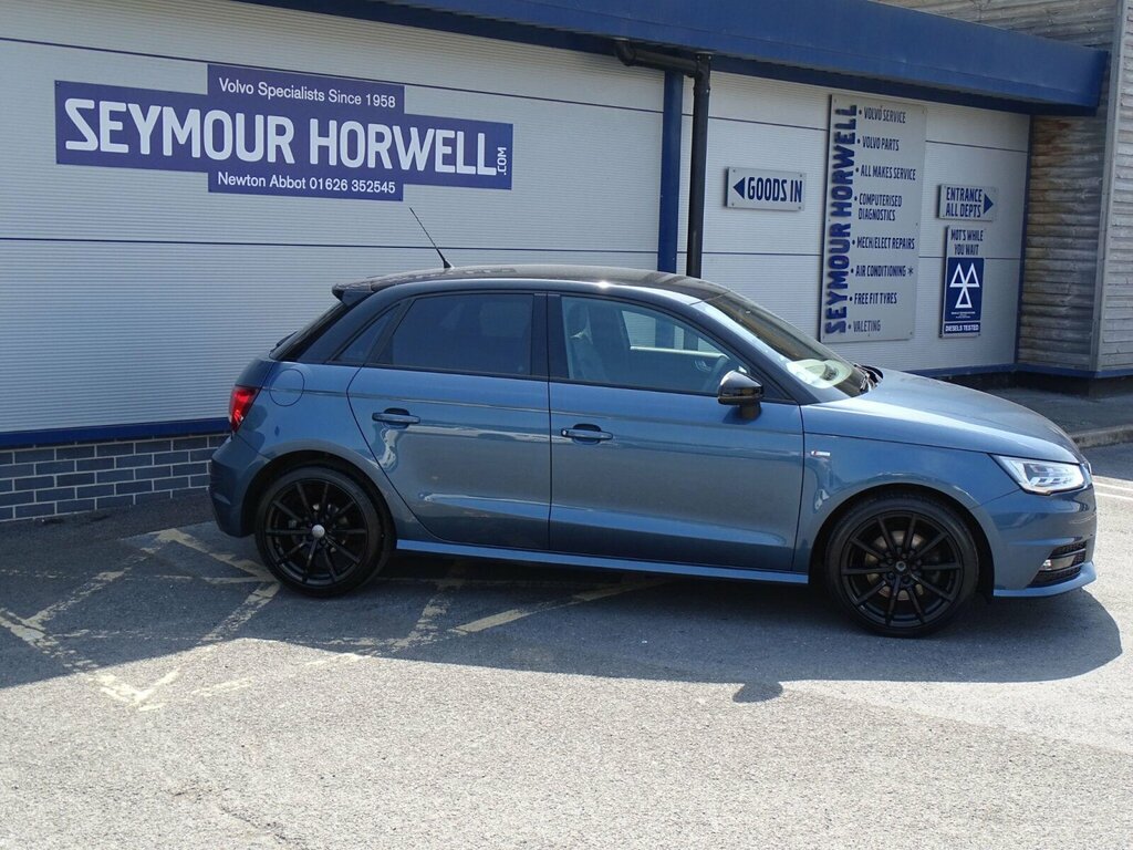 Audi A1 1.4 Tfsi S Line Sportback S Tronic Euro 6 Ss LP16FAO Blue #6