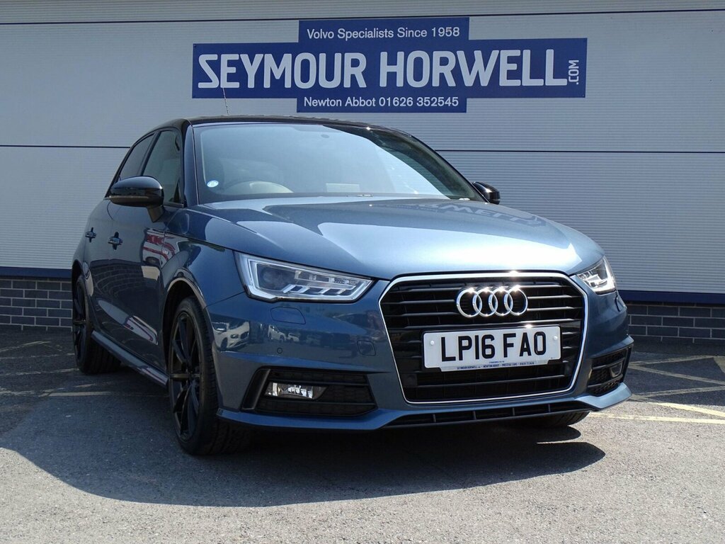 Audi A1 1.4 Tfsi S Line Sportback S Tronic Euro 6 Ss Blue