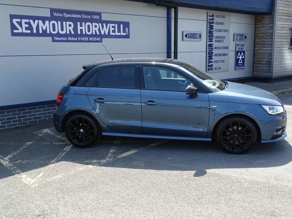 Audi A1 1.4 Tfsi S Line Sportback S Tronic Euro 6 Ss LP16FAO Blue #4