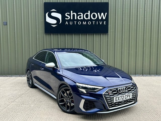 Audi S3 2.0 Tfsi Saloon S Tronic Quattro Euro 6 Blue