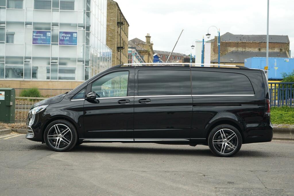 Mercedes-Benz V Class V300 D Premium 9G-tronic Extra Long 2025 Black #7