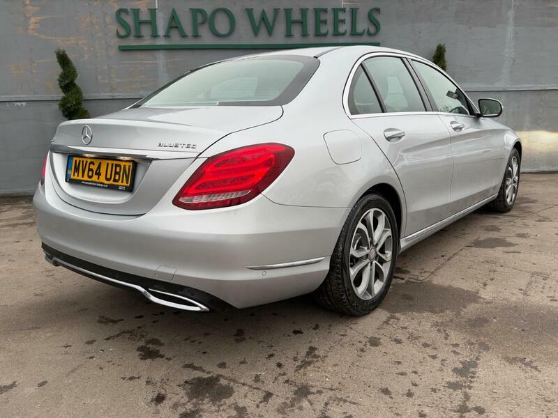 Mercedes-Benz C Class 2.1 C220 Bluetec Sport G-tronic Euro 6 S S MV64UBN Silver #5