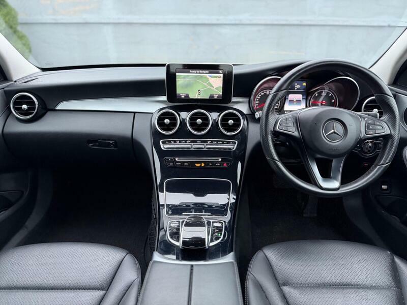 Mercedes-Benz C Class 2.1 C220 Bluetec Sport G-tronic Euro 6 S S MV64UBN Silver #3
