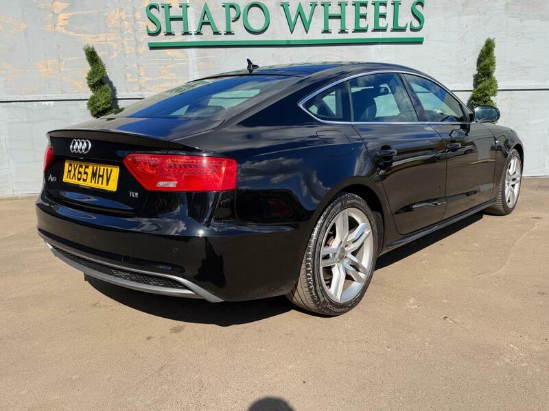 Audi A5 2.0 Tdi S Line Sportback Multitronic Euro 6 S S RX65MHV Black #5