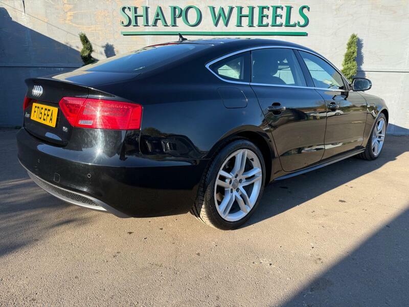 Audi A5 2.0 Tdi S Line Sportback Multitronic Euro 6 S S FT15EFA Black #5