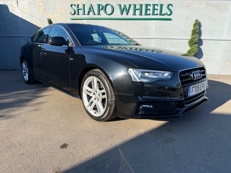 Audi A5 2.0 Tdi S Line Sportback Multitronic Euro 6 S S Black