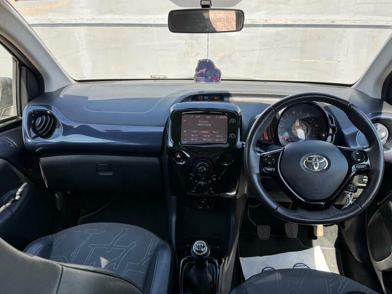 Toyota Aygo 1.0 Vvt-i X-pression Euro 5 Euro 5 EU64WDW Blue #3