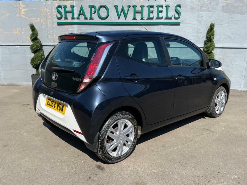Toyota Aygo 1.0 Vvt-i X-pression Euro 5 Euro 5 EU64WDW Blue #5