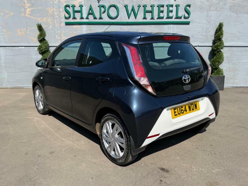 Toyota Aygo 1.0 Vvt-i X-pression Euro 5 Euro 5 EU64WDW Blue #2