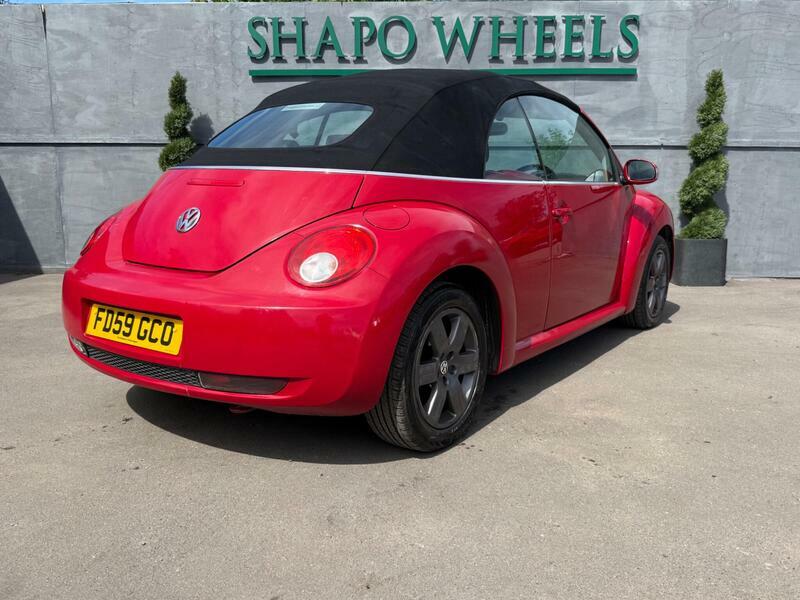 Volkswagen Beetle 1.6 Cabriolet Euro 4 Red #5