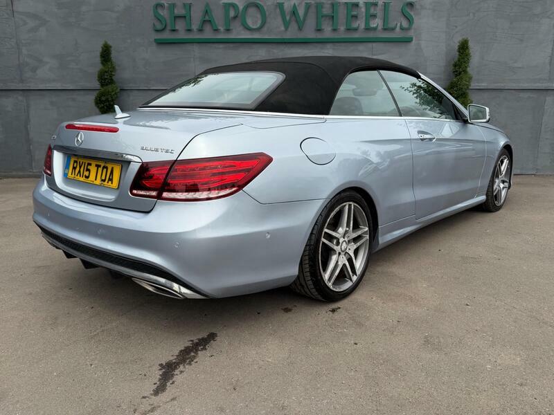 Mercedes-Benz E Class 2.1 E220 Bluetec Amg Line Cabriolet G-tronic Euro Silver #5