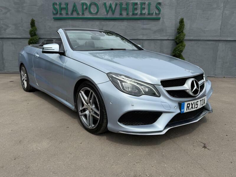 Mercedes-Benz E Class 2.1 E220 Bluetec Amg Line Cabriolet G-tronic Euro Silver