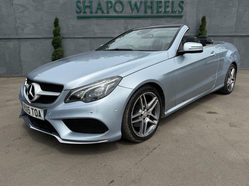 Mercedes-Benz E Class 2.1 E220 Bluetec Amg Line Cabriolet G-tronic Euro Silver #4
