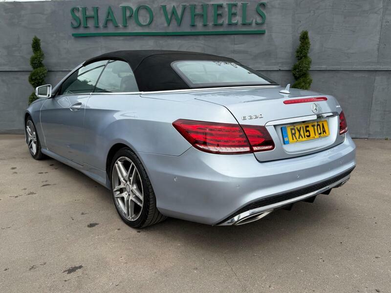 Mercedes-Benz E Class 2.1 E220 Bluetec Amg Line Cabriolet G-tronic Euro Silver #2