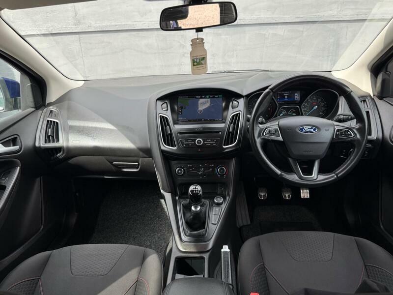Ford Focus 1.5 Tdci Zetec S Euro 6 S S Blue #3