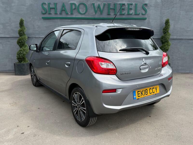 Mitsubishi Mirage 1.2 Juro Cvt Euro 6 S S Grey #2