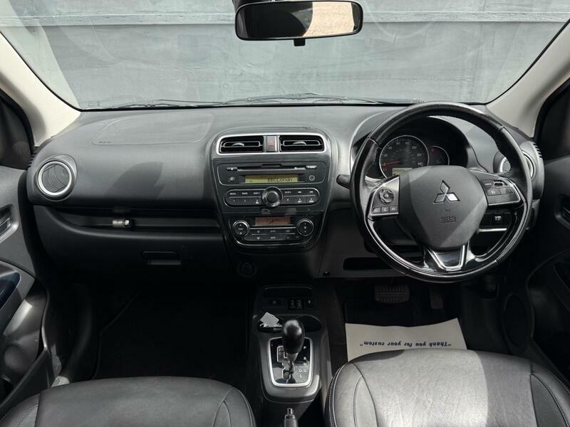 Mitsubishi Mirage 1.2 Juro Cvt Euro 6 S S Grey #3