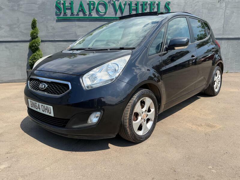 Kia Venga 1.6 3 Euro 5 Sat Nav Black #4