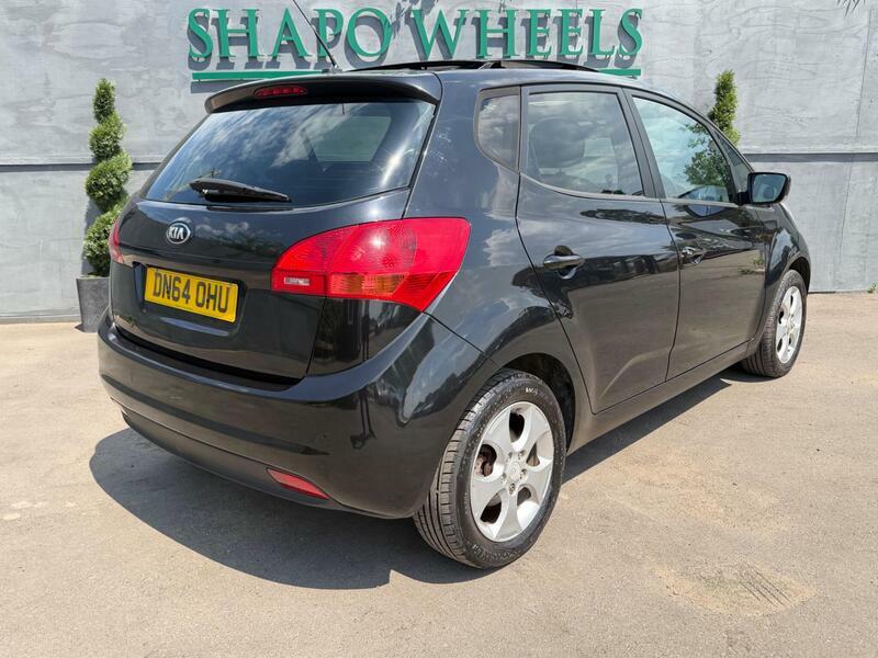 Kia Venga 1.6 3 Euro 5 Sat Nav Black #5