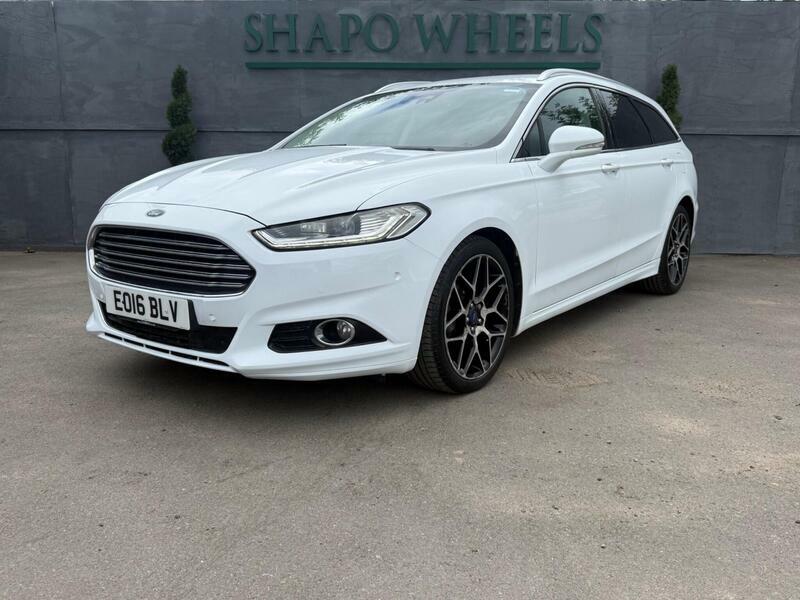 Ford Mondeo 2.0 Tdci Titanium Powershift Euro 6 S S White #4