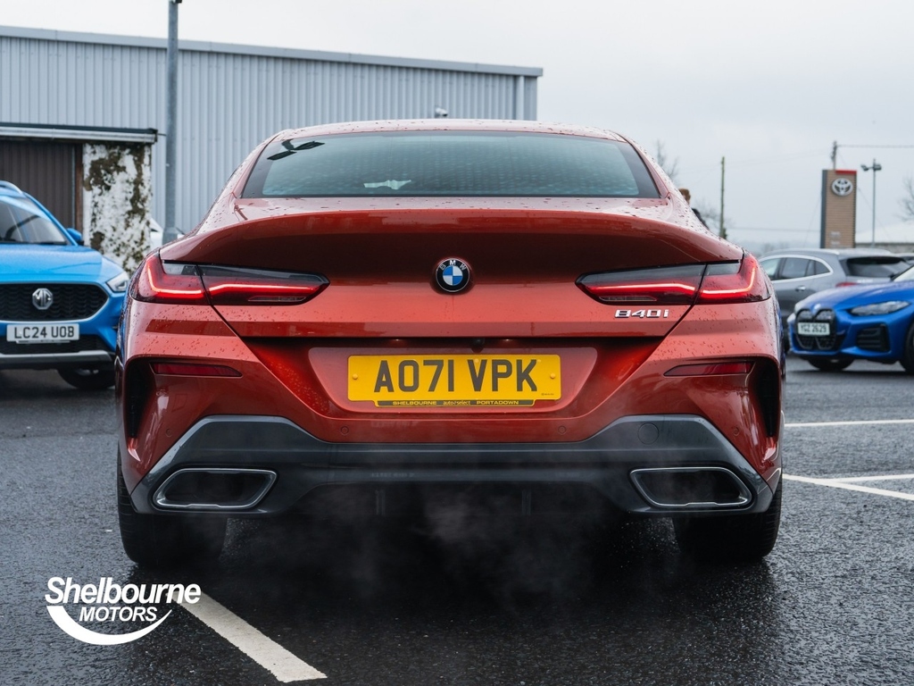BMW 8 Series Gran Coupe 840I M Sport Black #15